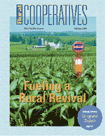 Link to July-August issue. Cover: Ethanol fuel pump posed in a Midwest cornfield, symbolizing the growth of ethanol fuel plants. A special biofuels section begins on page 10