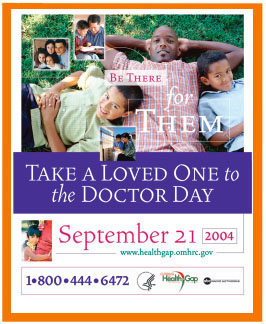 Order a 'Take A Loved One to the Doctor Day' Poster