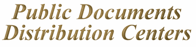 Public Documents Distribution Centers