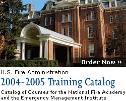 USFA 2004-2005 Training Catalog Now Available