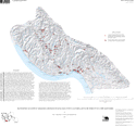 (Thumbnail) Map Showing Locations of Damaging Landslides in Santa Cruz County, California, Resulting From the 1997-98 El Nio Rainstorms