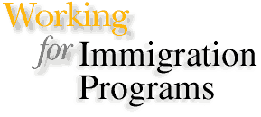 Working for the Immigration Services