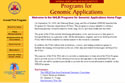 Programs for Genomic Applications
