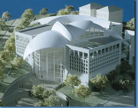 Model of New Institute Building
