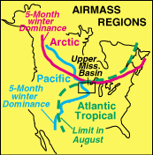 Airmass Regions