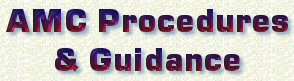 AMC Procedures & Guidance