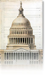 Sketch of the U.S. Capitol