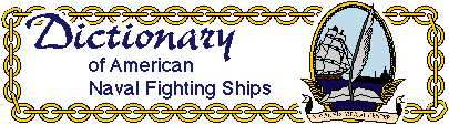 Dictionary of American Naval Fighting Ships banner