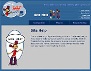 Site Help Screen Image