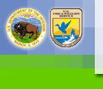 Logos of the Department of the Interior and U.S. Fish and Wildlife Service