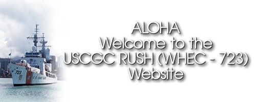 USCGC RUSH (WHEC-723) Website Banner