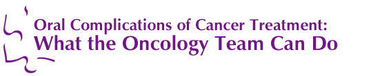 What the Oncology Team Can Do