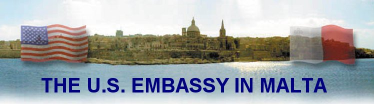 U.S. Embassy Valletta homepage logo