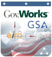 image signifying the partnership between GovWorks, GSA, and EIRO
