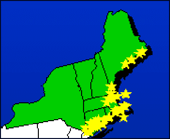 North East Regional Map