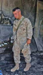U.S. Marine Corps Lance Cpl. J. Dustin Campbell