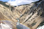 Photograph of the Grand Canyon of the Yellowstone River, Yellowstone National Park, Wyoming