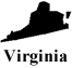 state of Virginia map