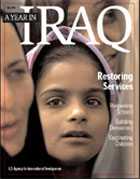 Cover of the USAID Report 'One Year in Iraq'