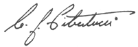 Signature of Arthur J. Libertucci
