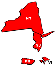 New York-New Jersey Information Office Map