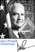 Chairman Powell's Picture and Signature