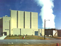 Picture of HFIR at Oak Ridge National Laboratory.