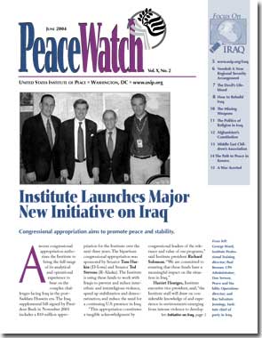 June 2004 Peace Watch Cover