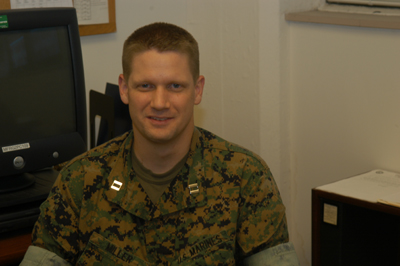 Capt. Brian R. Miller, deputy G2 for Marine Forces Reserve