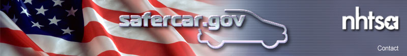 Safercar.gov home page logo image