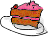 Illustration: a mean-looking slice of cake