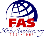 Graphic Link for 50th Anniversary of FAS (1953-2003)