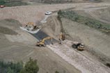 photo: Ridges Basin Dam foundation excavation