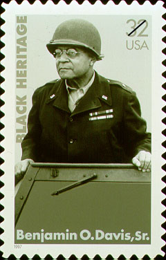 Stamp: Benjamin O. Davis, Sr.