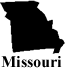 state of Missouri map