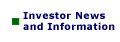 Investor News and Information
