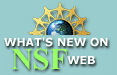 What's New on NSF Web