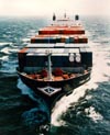 Vessel at sea