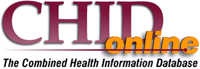 Combined Health Information Database Online Logo