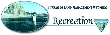 BLM Wyoming Recreation banner