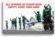 Flight-deck safety poster