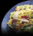 Ilustracin del arroz con pollo