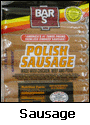 Photograph of a package of polish sausage.