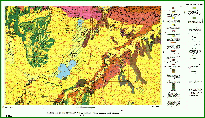 (Thumbnail) Geologic Map of the Southwest and Southeast Pueblo Quadrangles, Colorado