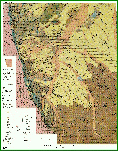 (Thumbnail) Generalized Surficial Geologic Map of the Denver Area, Colorado