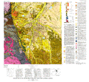 (Thumbnail) Geologic Map of the Greater Denver area, Front Range Urban Corridor, Colorado
