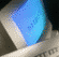 Blue computer screen