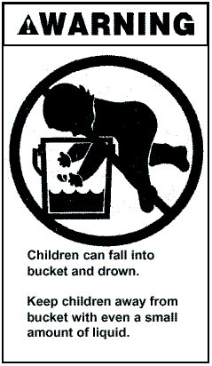 Picture of Child Falling into Bucket
