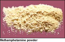 photo - Methamphetamine powder