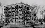 Photo: Poultry Research Lab under construction, Beltsville Agricultural Research Center, 1935